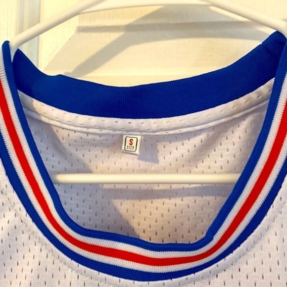 Retro #23 Jordan Space Jam Tune Squad Basketball Jersey White Throwback Stitched - Picture 4 of 7